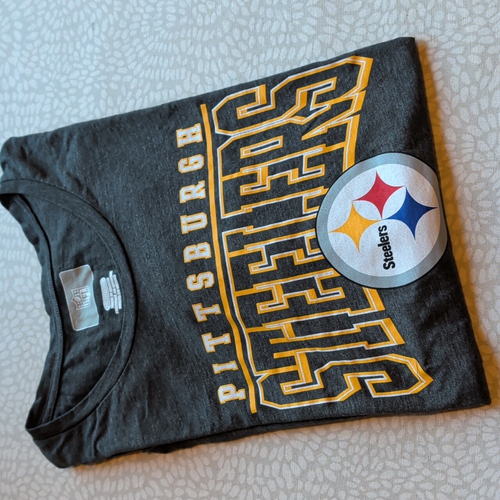 NFL Pittsburgh Steelers Gray T-Shirt Women's Size 2XL NEW